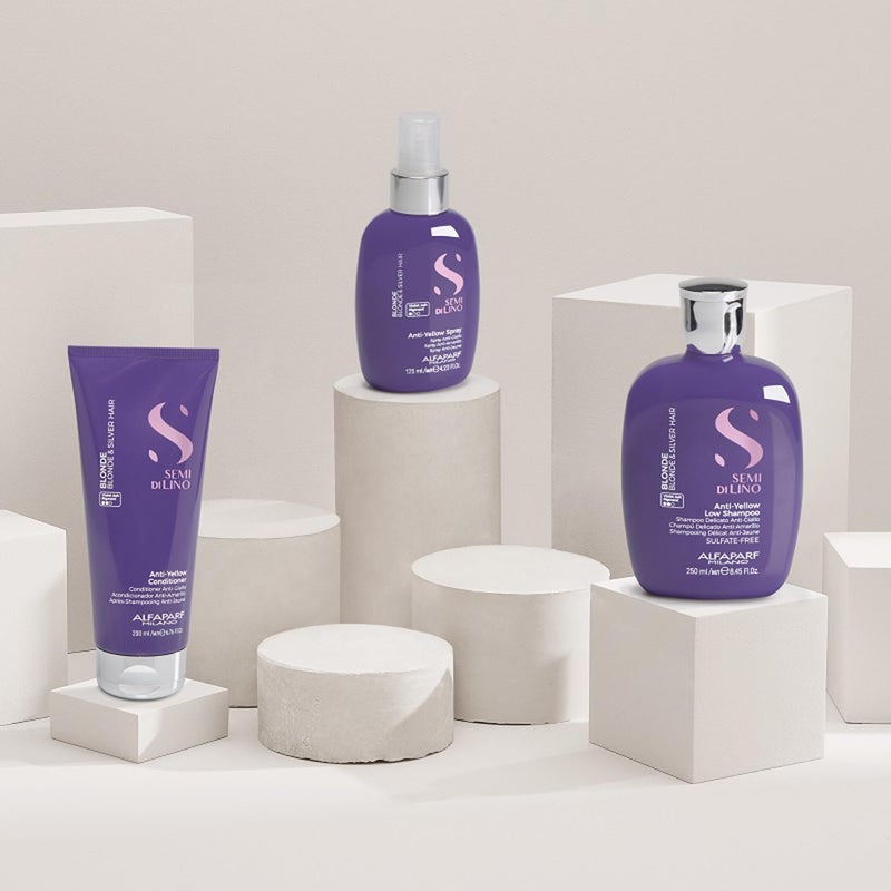 Alfaparf Milano Semi di Lino Sublime Pigments - Blonde Toner for Brassy Hair - Concentrated Toner that Revives Color while Protecting and Maintaining Gloss - Violet Ash .21 (1 Count) - Image 4