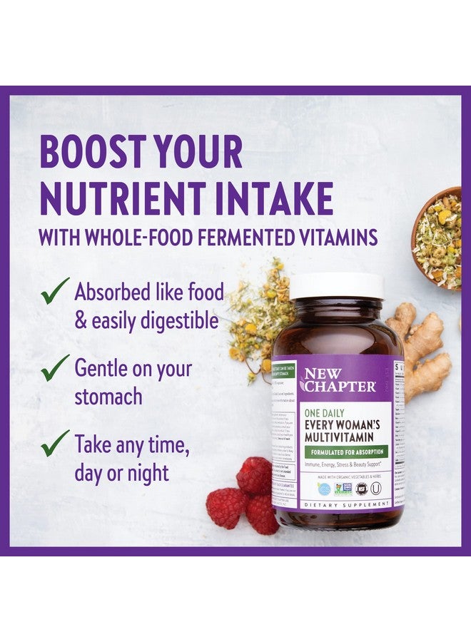 New Chapter Women’S Multivitamin + Immune Support Every Woman’S One Daily With Fermented Nutrients 96 Count - Image 5