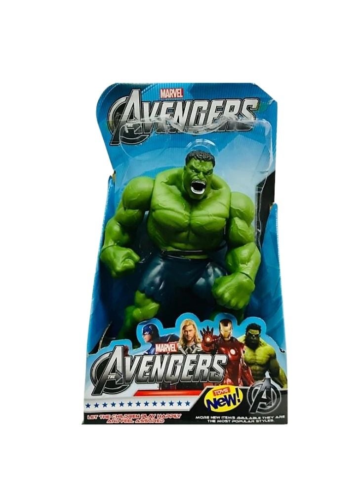 Premium Marvel Avengers Hulk Action Figure – Green Superhero Toy for Kids and Collectors