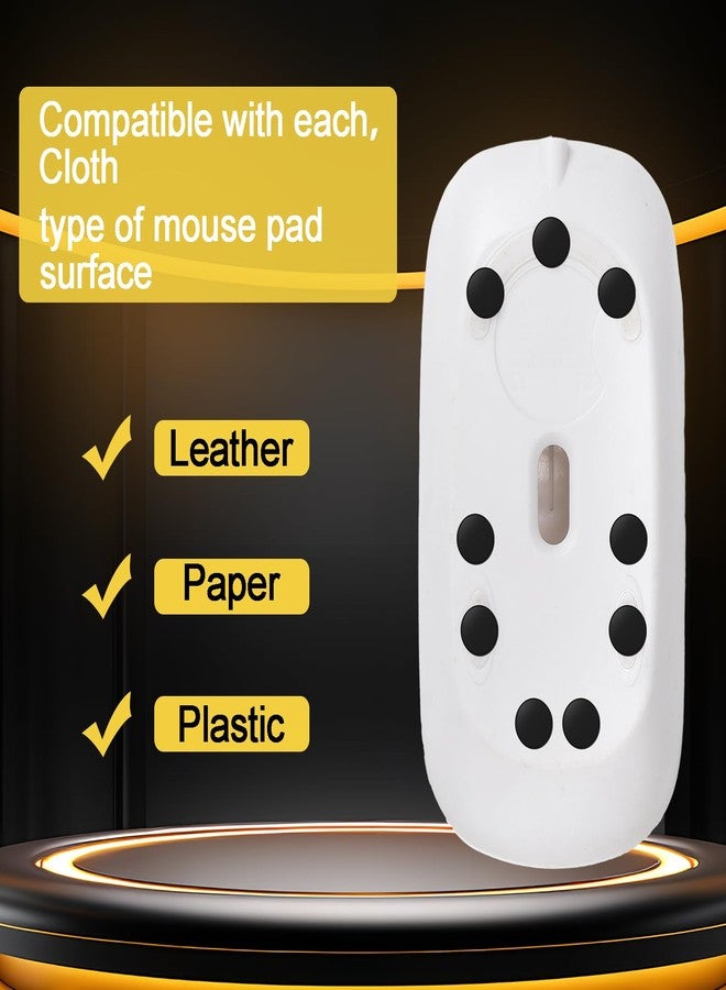 Feifeiya 100 Pcs Speed Mouse Skates, Offers Excellent Wear Resistance, Speed & Control Abrasion Resistance, Move More smoothly, Suitable for Cloth Mouse Pads & Glassmouse Pads, 5 Sheet (Black) - Image 3