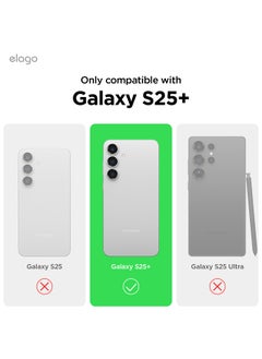 Elago Hybrid for Samsung Galaxy S25 PLUS case cover Precise Camera Cutouts, Sleek and Light Design, Protective, PC/TPU Hybrid Technology, Shockproof Bumper - Transparent  - Image 2