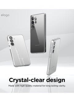 Elago Hybrid for Samsung Galaxy S25 PLUS case cover Precise Camera Cutouts, Sleek and Light Design, Protective, PC/TPU Hybrid Technology, Shockproof Bumper - Transparent  - Image 4