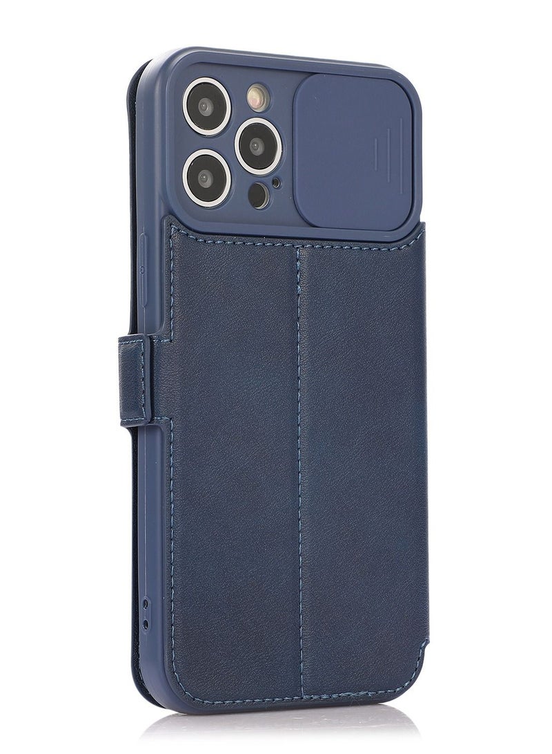 Loquat Suitable For IPhone Flip Protective Sleeve Card Slot Leather Case  - Image 2