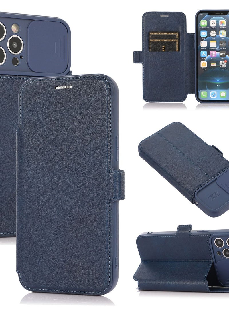 Loquat Suitable For IPhone Flip Protective Sleeve Card Slot Leather Case  - Image 1