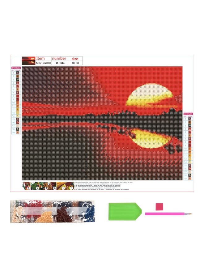 NIBEMINENT DIY 5D Diamond Painting Kit Multicolour - Image 2