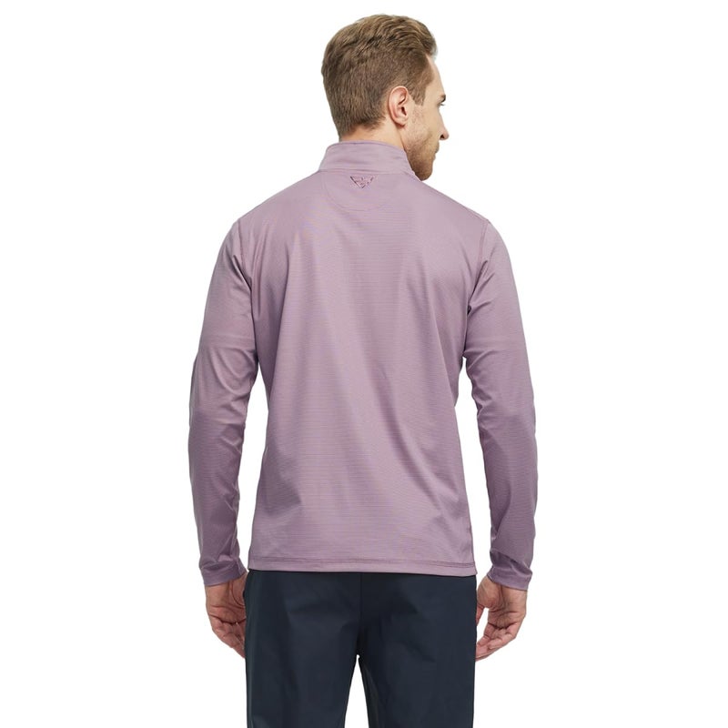 M MAELREG Golf Quarter Zip Pullover Men Dry Fit 3/4 Zip Lightweight Mock Neck Sweatshirts for Men - Image 3