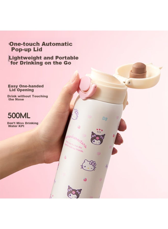 Miniso Sanrio Series 316 Magic Bullet Lid Insulated Mug 500ml Blue - Image 2
