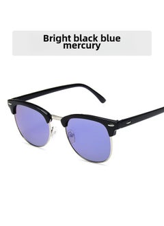30 6 Manna Vintage Mitin Sunglasses European And American Fashion Half Frame Sunglasses Men's And Women's Glasses