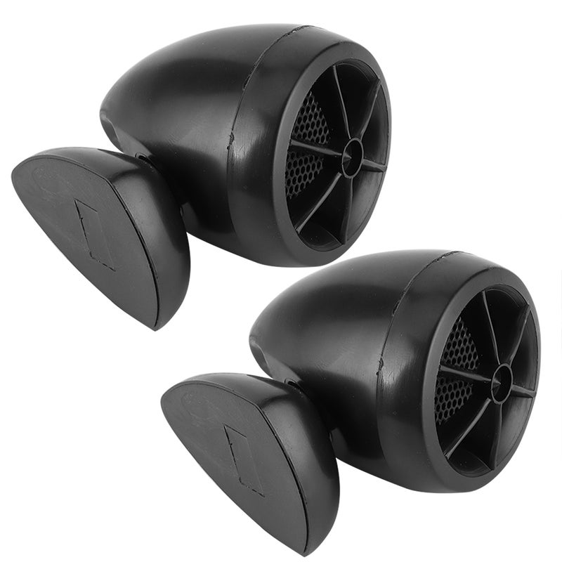 1200W 12V Tweeter Mini Horn Music Dome Loudspeaker for Car Audio SystemBlack - Image 1