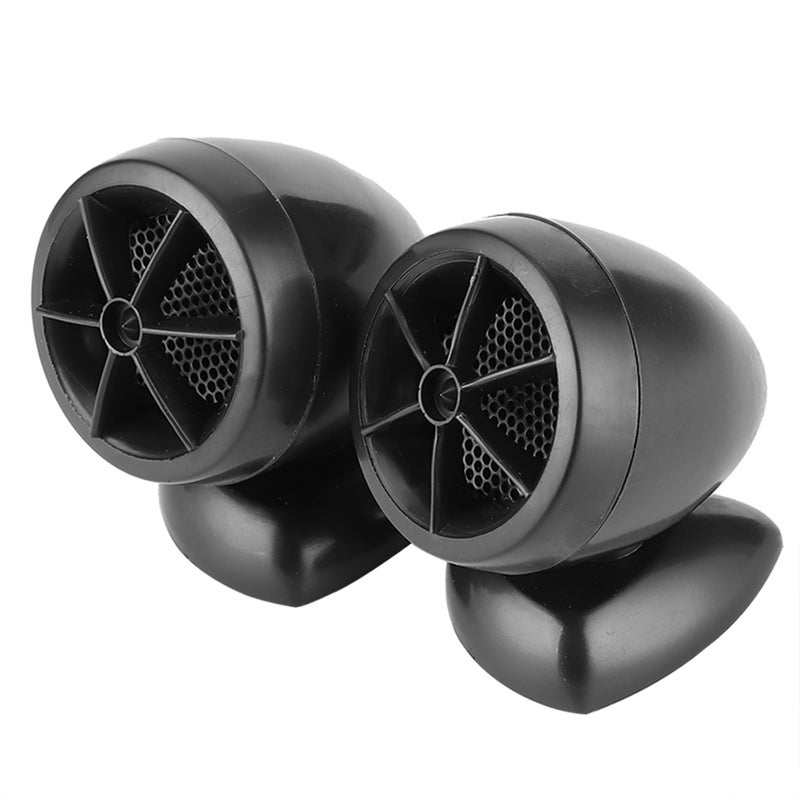 1200W 12V Tweeter Mini Horn Music Dome Loudspeaker for Car Audio SystemBlack - Image 4