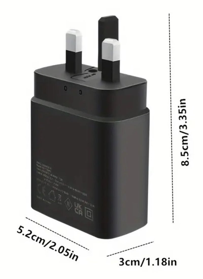 Generic - Efficient 45W Power Adapter: Quick Charge for Samsung, Motorola, and Google Devices - Image 1
