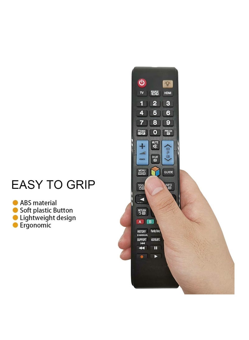 New Replacement Remote Control AA59-00582A AA59-00638A Fit for all Samsung LCD LED Smart TV - No Setup Required TV Universal Remote Control BN59-01198Q AA59-00581A AA59-00638A - Image 3
