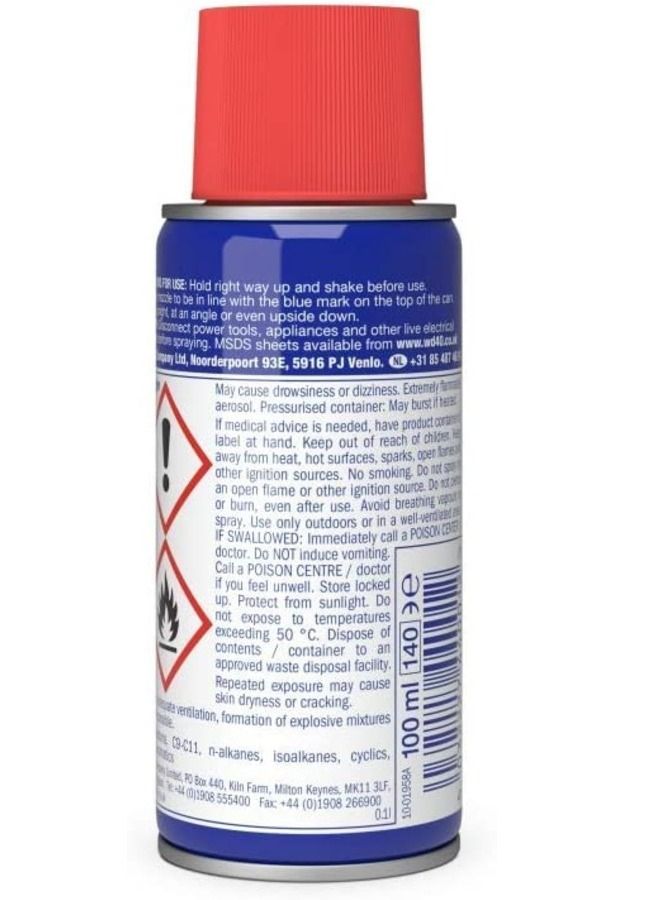دبليو دي-40 زيوت التشحيم بخاخ متعدد الاستخدام - 100 مل - Image 2