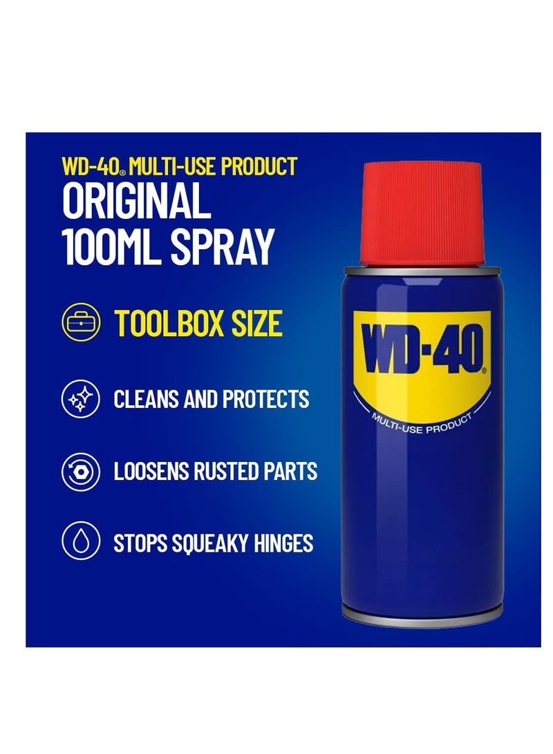 دبليو دي-40 زيوت التشحيم بخاخ متعدد الاستخدام - 100 مل - Image 3