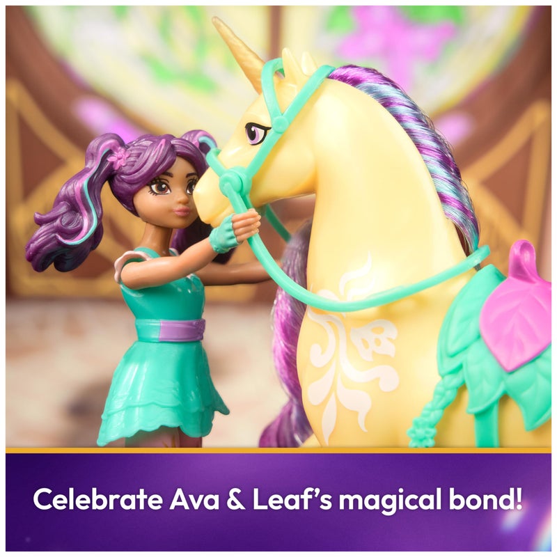 Unicorn Academy, Ava & Leaf with 2 Accessories & Hair Tool, Dolls & Unicorn Toys for Girls Ages 4 and up - Image 4