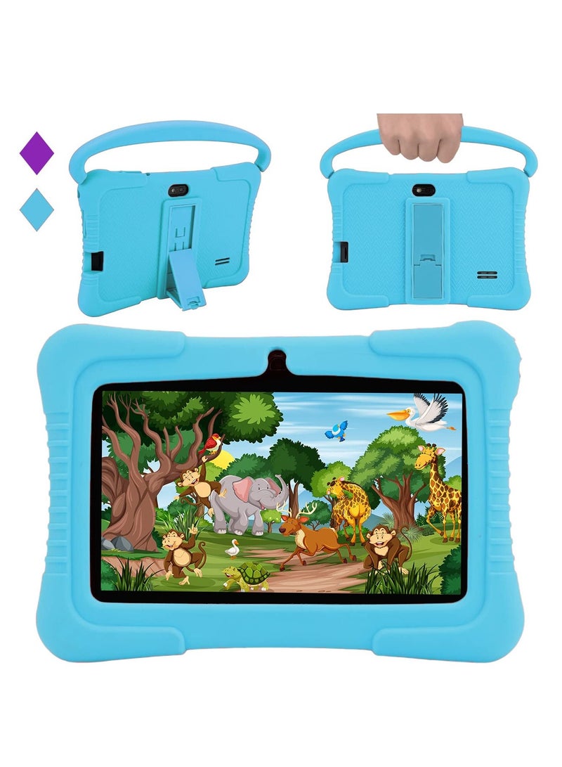 7 Inch Android Kids Tablet PC For Study Education 1G RAM 16G ROM WiFi 1024x600 Children Tablets With Silicone Tablet Case  - Image 1