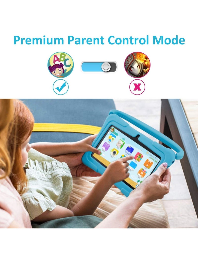 7 Inch Android Kids Tablet PC For Study Education 1G RAM 16G ROM WiFi 1024x600 Children Tablets With Silicone Tablet Case  - Image 5