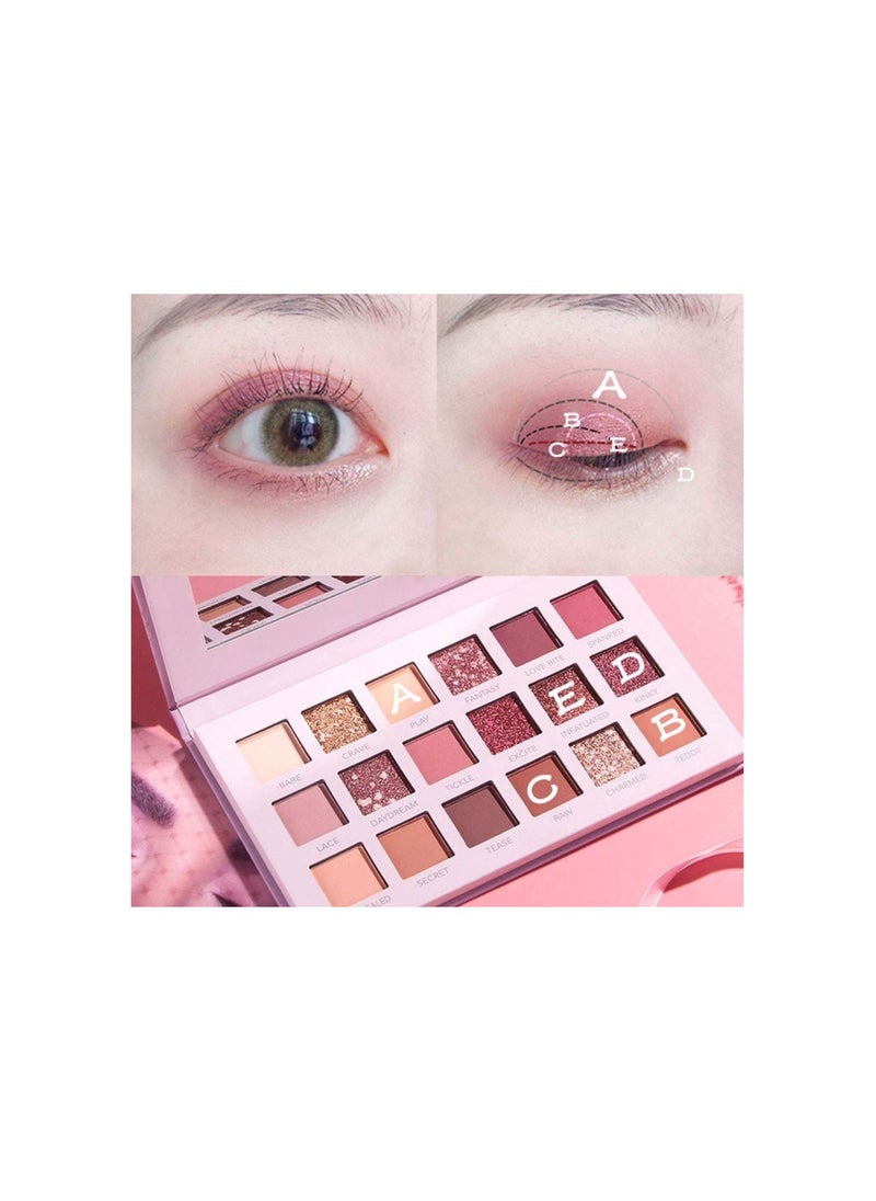 Me Now Eyeshadow Palette Multicolour 18 Colour  - Image 5