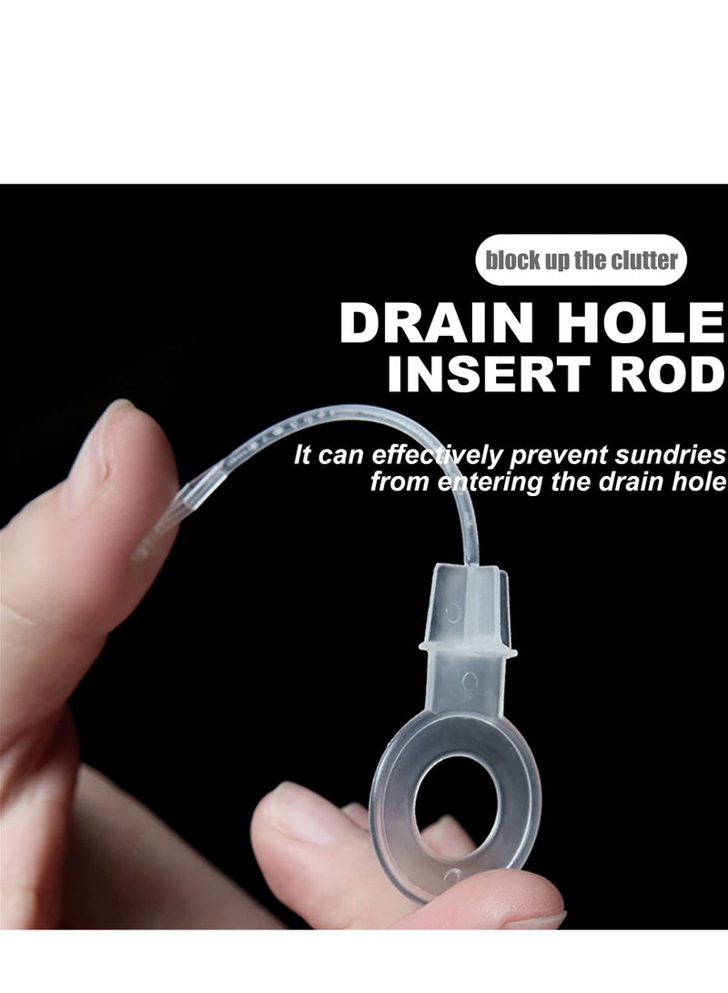 SYOSI Refrigerator Drain Hole Plunger 50 Pcs Drain Hole Plunger Device Refrigerator Accessories for Families Cleaning Tool  - Image 5