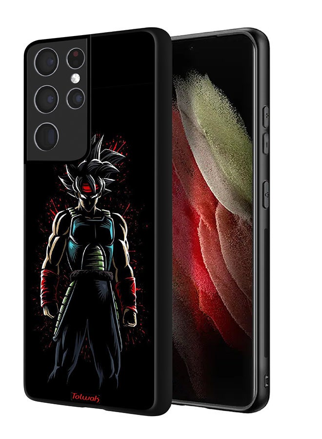 Tolwak Samsung Galaxy S21 Ultra 5G Protective Case Cover Goku - Image 1