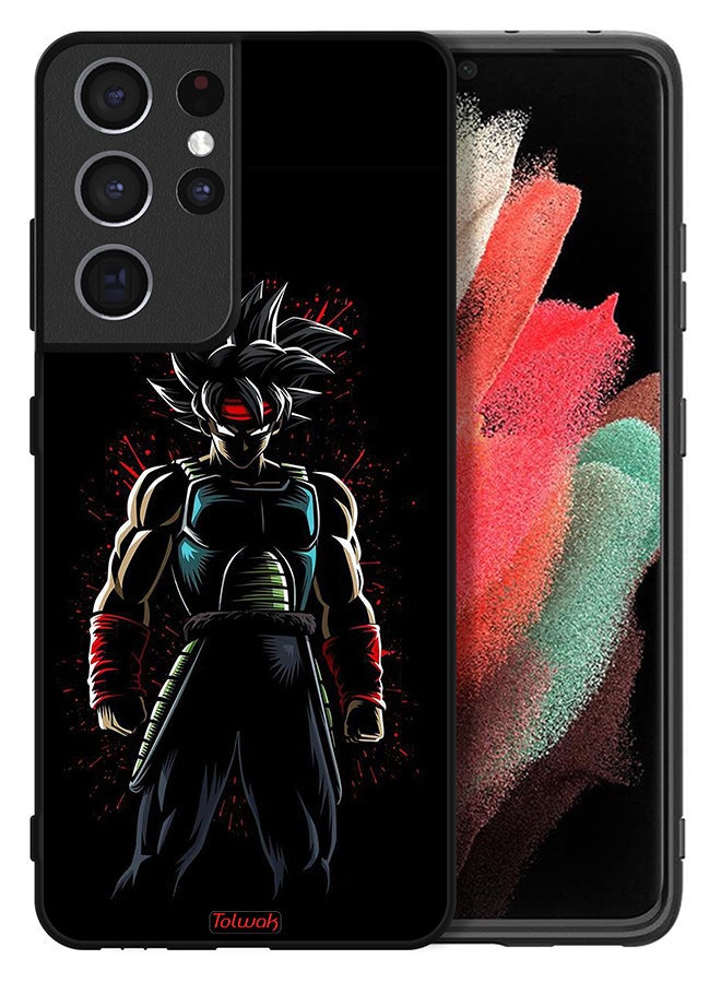 Tolwak Samsung Galaxy S21 Ultra 5G Protective Case Cover Goku - Image 2