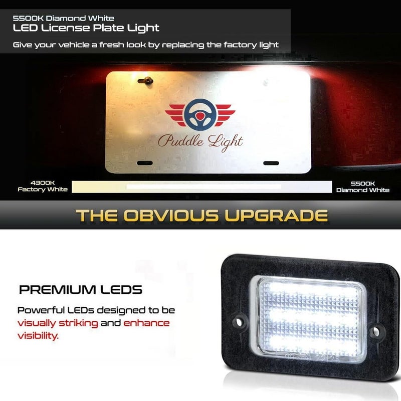 Vuzmode LED License Plate Light for Land Rover - Image 4