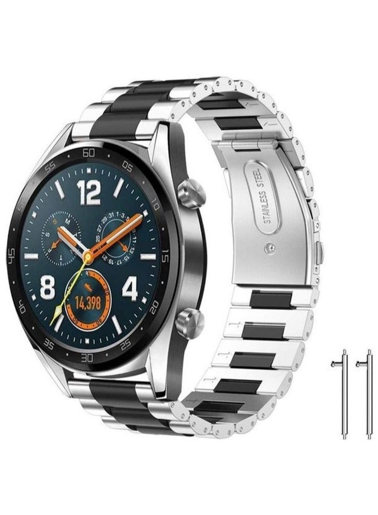 ELTRAZONE Metal Stainless Steel Strap Band for Huawei Smart Watch GT2 and GT / GT2 Pro / GT 2e / Honor Magic 2 /40/44/22MM - Image 3