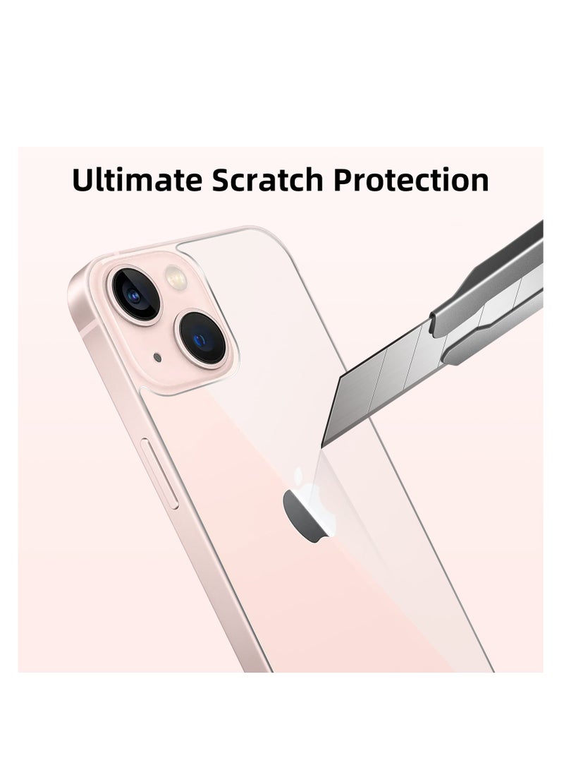 [3 Pack] Screen Protector for iPhone 13 mini,iPhone 13 mini Camera Protector, iPhone 13 mini Front and Back Screen Protector Tempered Glass [Anti-Scratch][New Version] Protective Film(5.4") - Image 3