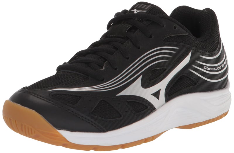 Mizuno womens Cyclone Speed 3 Volleyball Shoe Blacksilver 95 US