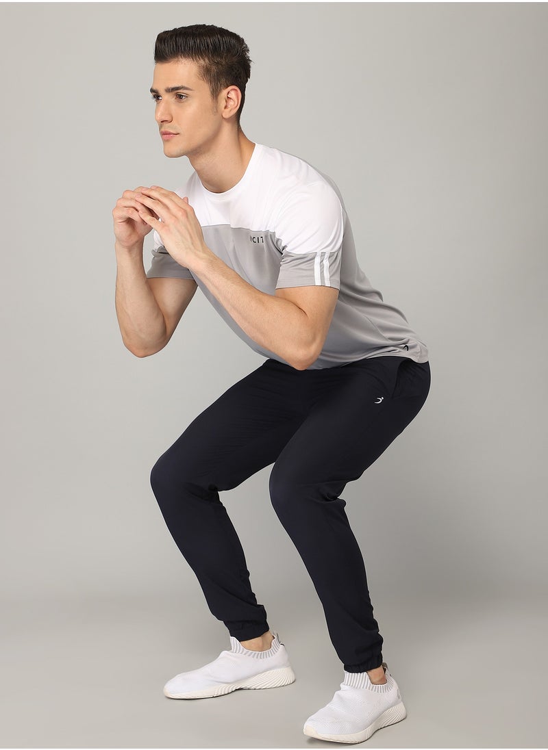 INCITE - Mens Training Joggers Navy - Image 1