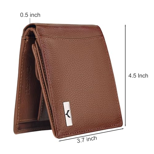 Eagle Crest Oslo Rust Leather Wallet for Men - Image 5