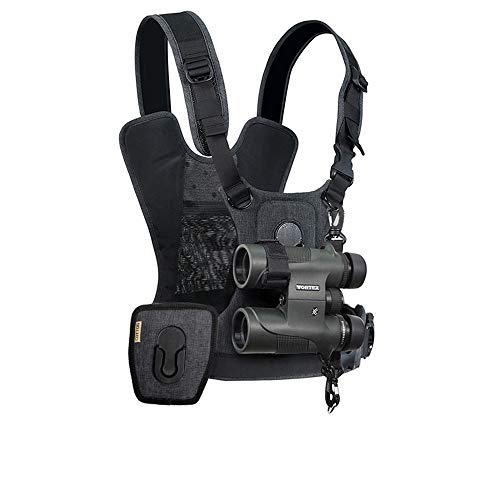Cotton Carrier CCS G3 Camera Harness System for Camera and Binocualrs, Grey - Image 1