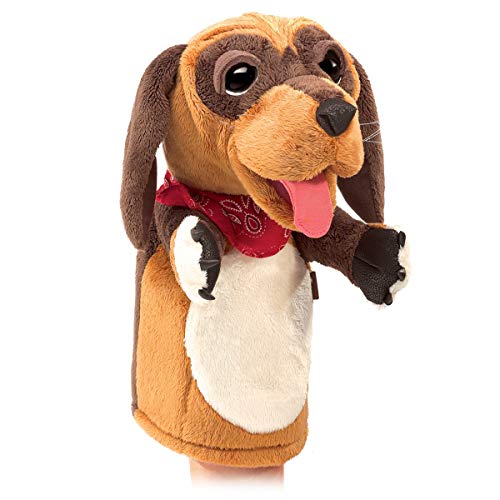 Folkmanis Dog Stage Puppet - Image 1
