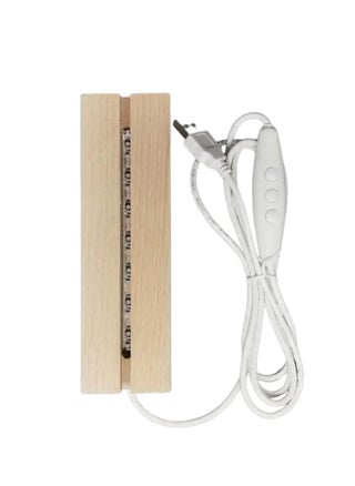 SNOOGG 14 Inch Wood LED Base Crystal Display Wood Rectangle Light Base Stand 16 Light Modes with Remote Control for 3D Crystal Glasses Resin Art Glasses and Bottles Pack of 3 - pzsku/ZD187FE5BDF6D5BA8FE99Z/45/1748243959/9461e7e4-bcbd-466b-827e-280ce25ce7f5