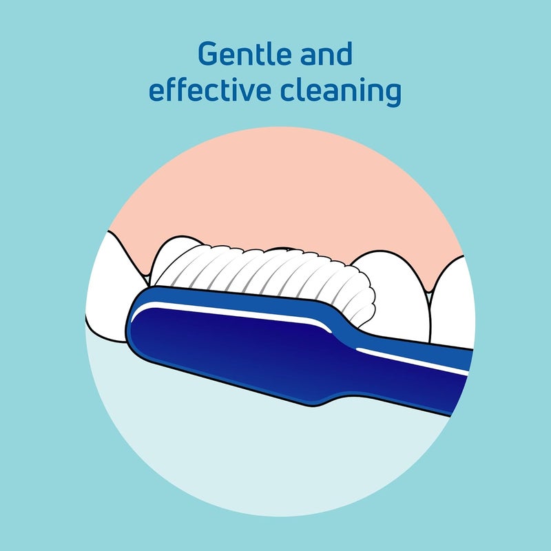TePe Select Toothbrush Medium 1pc efficient for Plaque Removal with Tapered Brush Head Gentle Cleaning with Toothbrush Medium for Adults - Image 3