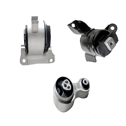 Yllshengyu 3Pcs Engine Motor Mount Kit Compatible with Fusion 2010 2011 2012/ Mercury Milan 2010 2011 L4 2.5L Automatic Transmission Replacement for A5556 A5740 3285 3216 3366 - Image 1