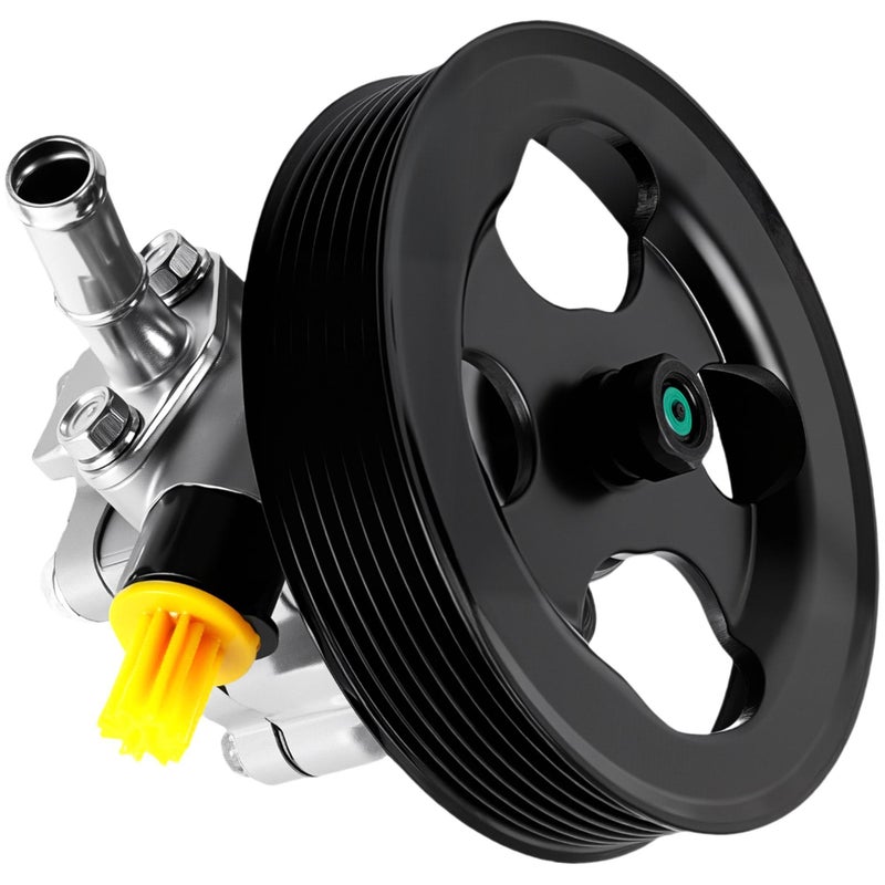 YOMALL Power Steering Pump 215366 for 2004 Pathfinder 56L 2005 Pathfinder 20062009 Pathfinder 56L for 20042005 TITAN 56L 20062010 TITAN for 20042008 Armada 56L 20052010 QX56 56L