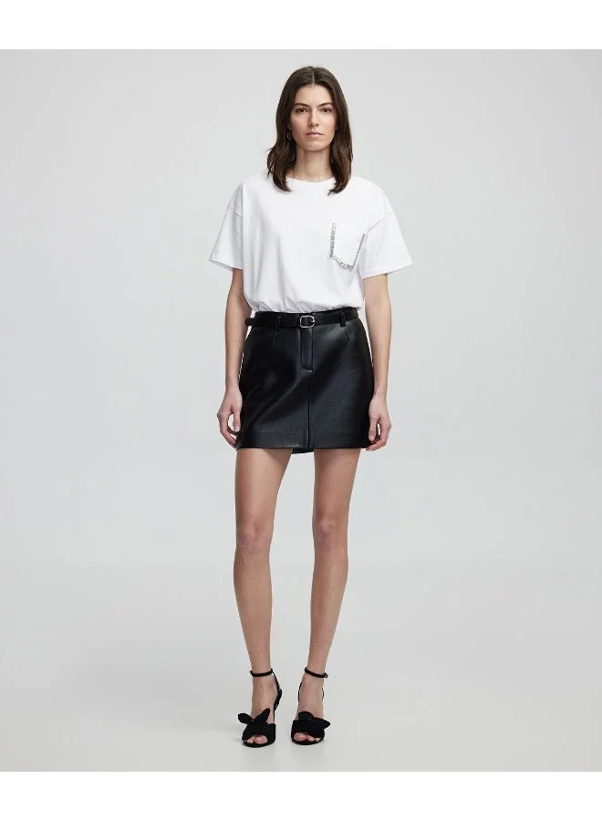 إبيكيول T-Shirt With Front Rhinestones