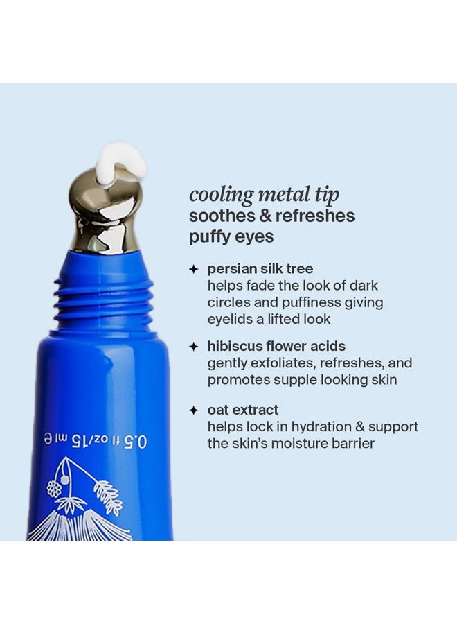 Cocokind Revitalizing Eye Cream by , Depuff & Reduce Fine Lines and Wrinkles, Cream for Firmer and Brighter Looking Eye Area, Hydrating with a Cool Metal Applicator Tip, 0.5 Fl Oz - Image 4
