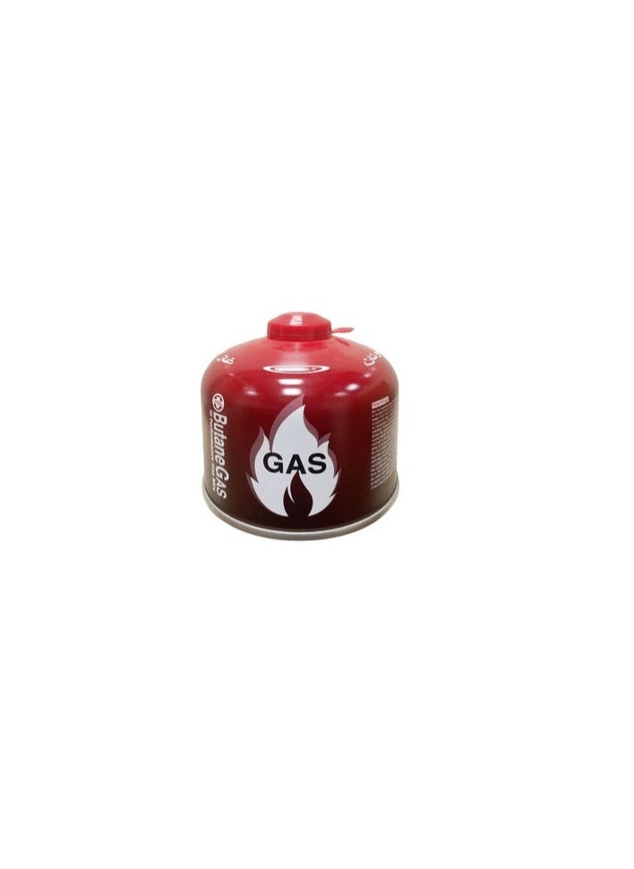PAMCHAL Screw Type Butane Gas Cartridge 230gm, Camping Propane Gas for Portable Camping Stove 