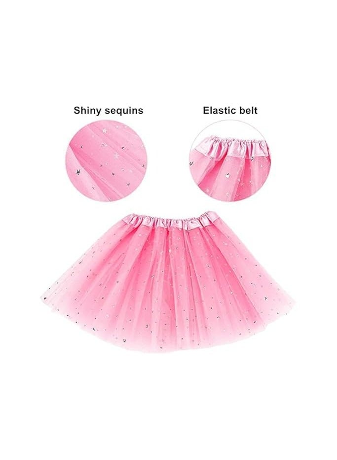CMGTYYD Butterfly costume set, girl fairy costume, children's princess role-playing set, party costume, including ballet skirt, butterfly wings, headwear, wand costume set, suitable for girls aged 3-8. - Image 4