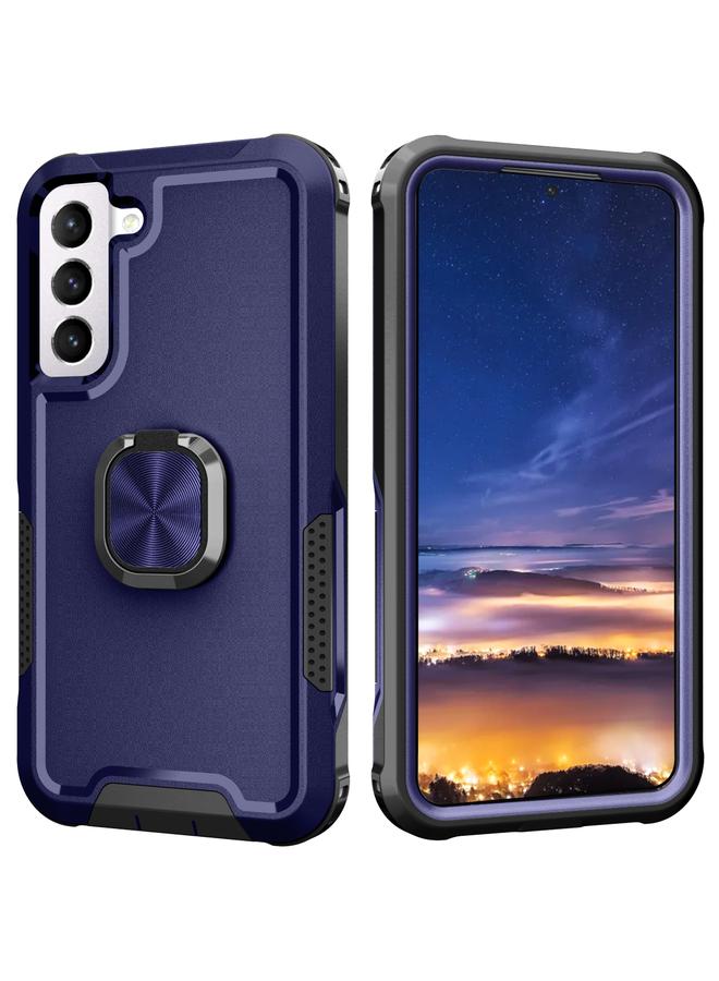 اس-توب جراب لهاتف Samsung Galaxy S22 5G 3 في 1 حامل حلقي من الكمبيوتر الشخصي + جراب هاتف TPU - Image 2