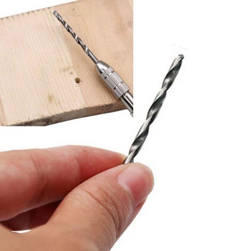 SWISSO 11MM Straight Shank Micro Twist Drill Bits For Power Drill Plastic Wood MetalSilver Pack Of 100 - Image 3