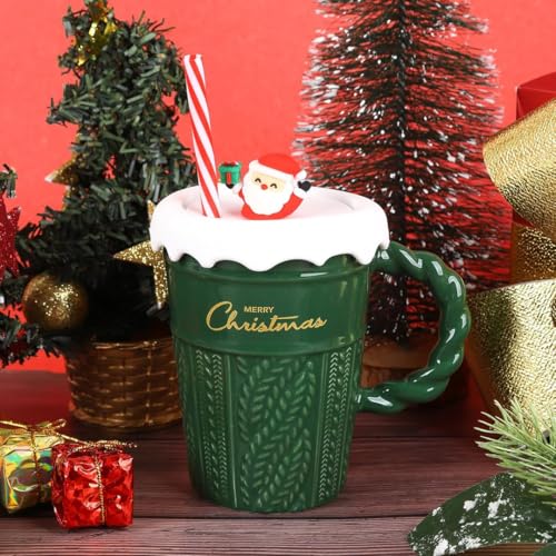 CORALTREE CORAL TREE Christmas Coffee Cup 400 ml Christmas Ceramic Coffee Cup - Image 2