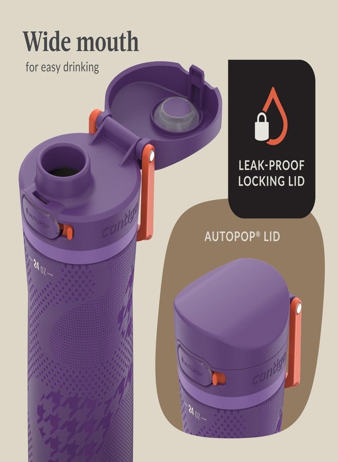 Contigo Jackson Chill 2.0 Stainless Steel Water Bottle with AUTOPOP Lid, 24 oz - Image 4