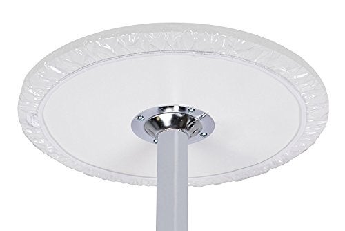 Yourtablecloth Heavy Duty Clear Vinyl Round Fitted Tablecloth (Table Cover) Elasticized Tablecloth Great for Protecting Your fine Tables and Table Linen 30” - Image 2