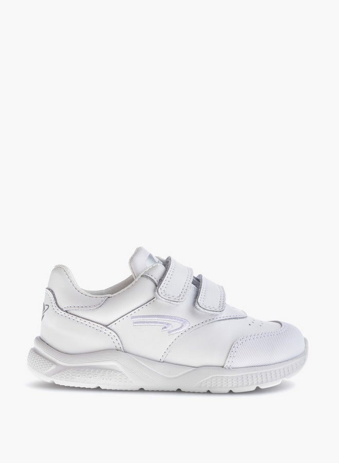 Pablosky Girls' Logo Print School Shoes with Hook and Loop Closure - 204100-J  - Image 2
