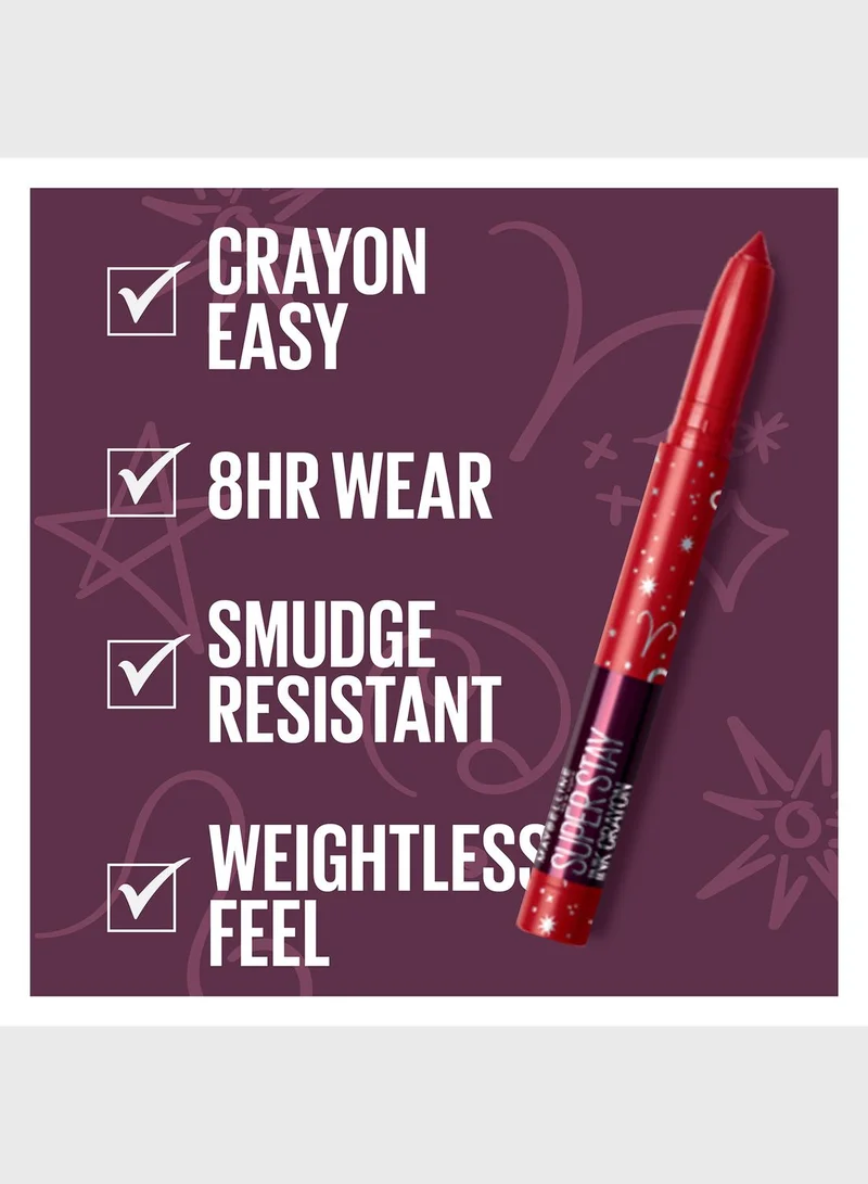 MAYBELLINE NEW YORK Zodiac Super Stay Ink Crayon - 25 Stay Exceptional