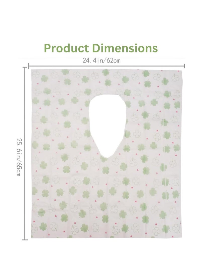 Zimtal 30 Pcs Toilet Seat Cover Set Disposable Potty Seat Cover for Kids Extra Large Paper Individually Wrapped Portable Toilet Training Liners for Kids, Travel, Public Restrooms, Offices - Image 2