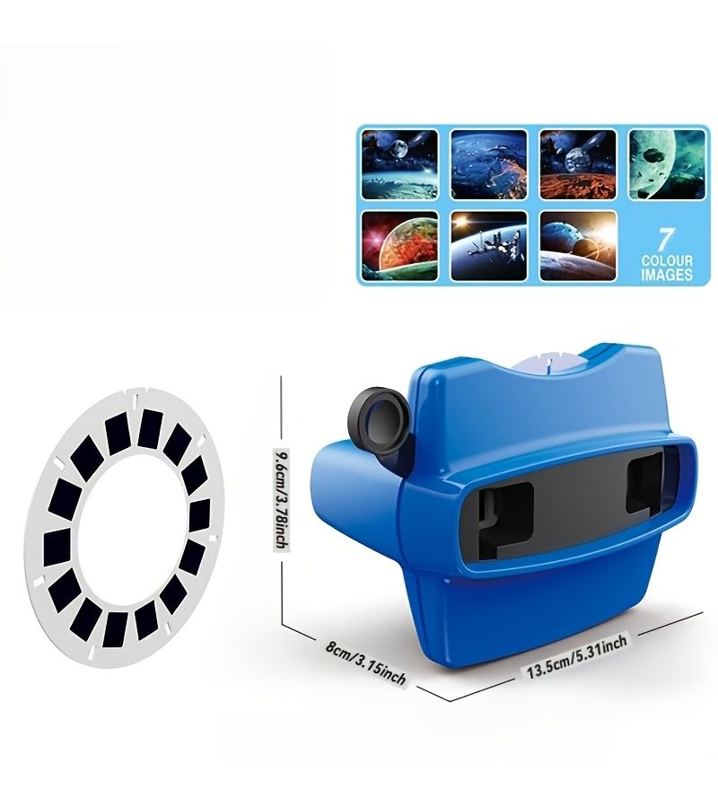 Upgraded 3Pcs 3D Viewing Machine with Space Film And Animal Film - Image 5
